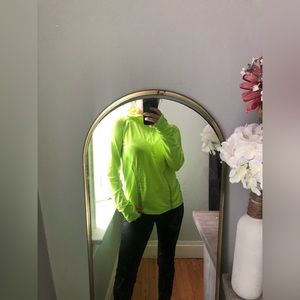 Hoodies half zip athletic pull over long sleeve gym wear size medium